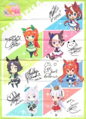 ウマ娘サイン入りポスター ウマ娘 ケンタッキー コラボ サインカード ジャングルポケット