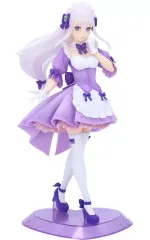 【中古】フィギュア TENITOL 夢かわメイド エミリア 「Re：ゼロから始める異世界生活」 PVC製塗装済み完成品