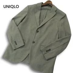 UNIQLO ユニクロ 通年 感動ジャケット★ ウルトラライト ウールライク テーラード ジャケット Sz.S メンズ 灰