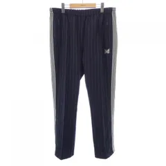 Kith needles キス　ニードル酢　ネイビー ストライプ パンツ XL Kith needles キス ニードル酢 ネイビー ストライプ パンツ XL