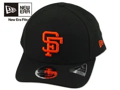NEWERA ニューエラ 9SEVENTY COOPERSTOWN SANFRANCISCO GIANTS STRETCH CAP BLACK 970 サンフランシスコ ジャイアンツ ストレッチキャップ ブラック 22442