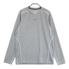 サイズ：M UNDER ARMOUR アンダーアーマー  長袖Tシャツ  グレー系 [240101446213] ゴルフウェア メンズ ストスト