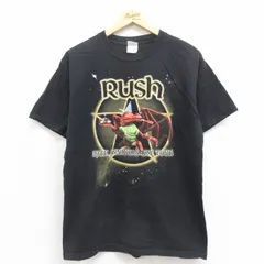 RUSH ヴィンテージ Tシャツ ロックバンド 古着 10s RUSH 「TIME MACHINE 10/11 Tour」 ツアー プログレ