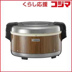 【美品】象印　業務用電子ジャー　THA-C60A型　木目調　2022年製 Amazon | 象印 炊飯器 3升3合 業務用 木目 THA-C60A-MK | 象印