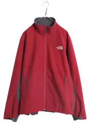 【お得なクーポン配布中!】 US企画 ノースフェイス APEX ソフトシェル ジャケット メンズ XL / ブルゾン フルジップ ハイネック 裏 フリース ストレッチ 大きいサイズ