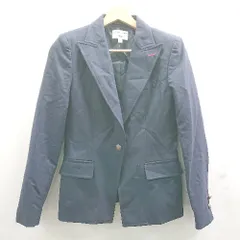 ◇ ⊇ UNIQLO ユニクロ 長袖 ジャケット サイズS ネイビー系 レディース E  【1504240024226】