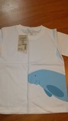 新品　無印良品　プリントTシャツ　オーガニックコットン　ジュゴン　ナマケモノ