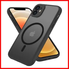 iPhone 12mini ケース 半透明 MagSafe対応 iphone12ミニ カバー マグネット搭載 アイフォン 12ミニ 用 カバー 耐衝撃 マット感 スマホケース iphone 12mini 黄ばみなし ストラップホール付き マグセーフ対応 ワイア