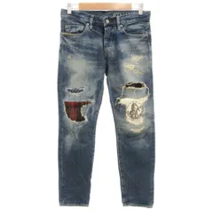 ヒステリックグラマー CPR加工 ダメージ加工 セルビッチ 赤耳 スタッズ