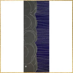 ☆彡送料無料でお届け☆彡Color:紫系 染の安坊 手ぬぐい「せんのそら 紫系」 本染め 綿100% 特岡 日本製 35cm×100cm