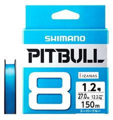 激安釣具  シマノ ピットブル8 PITBULL PL-M58R   SHIMANO 150m 1.2号　PE peライン