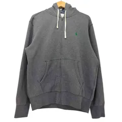 ポロラルフローレン POLO RALPH LAUREN ポニー刺繍 ジップアップパーカー メンズ import：M 