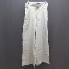 ◇ Sonny Label サニーレーベル ウエストゴム 無地 カジュアル きれいめ ストレートパンツ サイズFree グレー レディース E  【1309040064928】のサムネイル