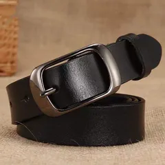 本革ベルト レザー ビジネス＆カジュアル   バックルブラック　バックルブラウン