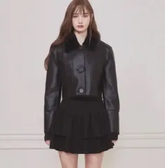 BOHEMSEO bohemseoファーコート ボヘミアンソウル 黒 BOHEMSEO(ボヘミアンソウル) アウターその他(レディース) - 海外