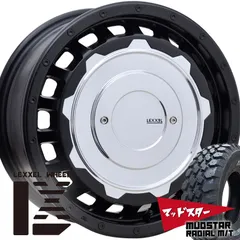 サマータイヤ ホイールセット 16インチ デリカD5 エクストレイル クロスロード 4本セット MUDSTAR Radial MT 215/65R16 215/70R16 225/70R16 ホワイトレターのサムネイル