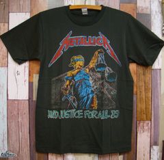 新品メタル・ジャスティス 1989ツアー【メタリカ】バンドTシャツ★Bunny