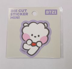 BT21 minini 다이컷 스티커 미니 (2)RJ[엔스카이]