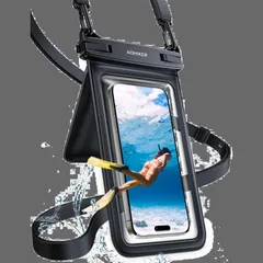 数量限定 ポーチ 潜水 すまほ ダブルパック 携帯 カバー けいたい アイホン 水泳 顔認証 首かけ 通話 バッグ 海水浴 iPhone ぼうすい 16 スマフォ 15 IPX8 14 撮影 plus pro 水中 promax プール 13 海 mini 1