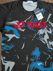 新品 YONEX ヨネックス 2025年 限定 総柄 Tシャツ M ソフトテニス バドミントン