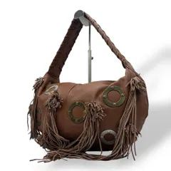 00s archive metal leather shoulderbag