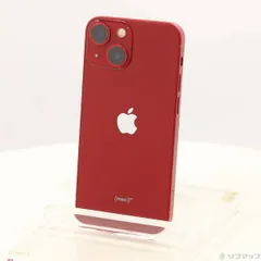 〔中古品〕 iPhone13 mini 256GB プロダクトレッド MLJM3J／A SIMフリー【295】