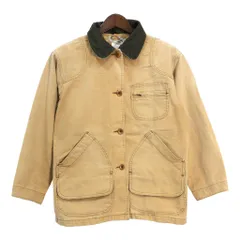80年代 L.L.Bean エルエルビーン ハンティングジャケット アウトドア ブラウン (レディース S) 中古 古着 S0020