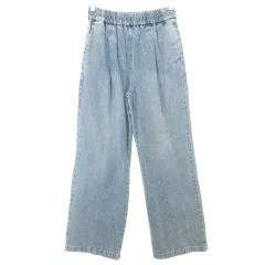 ジャーナルスタンダード レリューム JOURNAL STANDARD relume 25SS 9oz C/R デニムイージー パンツ ストレート ジーンズ 36 青 ブルー