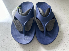 OOFOS ウーフォス オリジナル Oorigina メンズ レディース スポーツサンダル 輸入品 ビーチサンダル リカバリーサンダル ネイビー navy