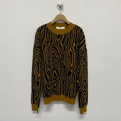 TELA ニット 21AW 総柄クルーネックニットセーター - メルカリ