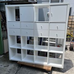 IKEA  イケア　カラックスユニットシェルフ　棚　収納棚　白　ホワイト