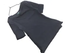 Ralph Lauren ラルフローレン ボートネック 半袖 カットソー sizeXS/黒 ■◆ レディース