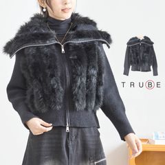 [TRUBE]【M〜L】エレガントファーブルゾン