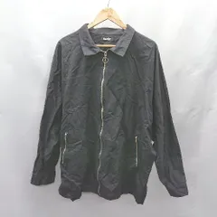 ◇ Θ kutir クティール コットン100% ビッグシルエット 長袖 ジャンパー サイズL ブラック レディース E  【1412260016827】のサムネイル