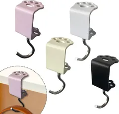 SALUDABLE バッグハンガー テーブルフック カバン掛け バック掛け 机 4個セット(肉球 Cセット)