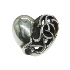 CHROME HEARTS クロムハーツ（原本無） ブレスレット HAIRBAND ハート ボタン ヘアゴム コンチョ シルバー系【中古】のサムネイル