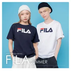 FILA／フィラデカロゴプリント 半袖Tシャツ FH7691