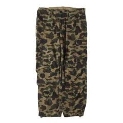 A BATHING APE ア ベイシング エイプ パンツ サイズ:M 00s 1stカモ 猿迷彩 ミリタリー カーゴパンツ グリーンカモ ボトムス ズボン【メンズ】のサムネイル