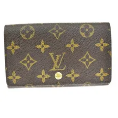 【中古】 ルイヴィトン LOUIS VUITTON ポルトモネ ビエ トレゾール L字ファスナー 二つ折り 財布 モノグラム レザー M61730 07JC281