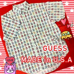 GUESS⭐️キッズプリントシャツ　MADE IN U.S.A   サイズ14
