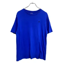 POLO RALPH LAUREN 半袖 ロゴ Tシャツ XLサイズ ポロラルフローレン ブルー 古着卸 アメリカ仕入 t2410-3024