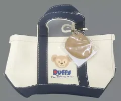 【中古】雑貨 ダッフィー ミニ・トート・バッグ(チャーム付き) 「ディズニー」 東京ディズニーシー限定
