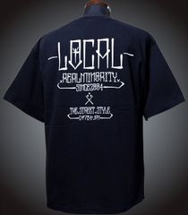 RealMinority リアルマイノリティー Tシャツ (Local) 9.1oz LooseFit T-shirt カラー：ブラック 5,980円(内税)