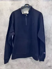 Champion ネイビーハーフジップトレーナー WT039