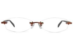 ガリレオ 福山雅治着用同型同色メガネ クロニック CH-046 ブラウン