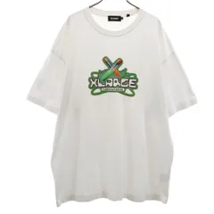 XLARGE エクストララージ 半袖 Tシャツ XL ホワイト メンズ 古着