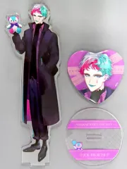 【中古】グッズセット ジョー・力一 アクリルスタンド＆缶バッジセット 「バーチャルYouTuber にじさんじ ホワイトデー2023」