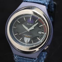 SEIKO ALBA 21石 デイデイト 7S26-KPD0 裏スケ 腕時計 a - メルカリ