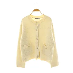 バンヤードストーム BARNYARDSTORM ツイードニットジャケット 金ボタン F アイボリー /CX ■OS