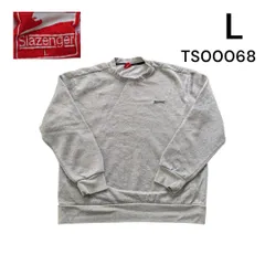 Slazenger古着刺繍プリントトレーナーLライトグレー  TS00068のサムネイル
